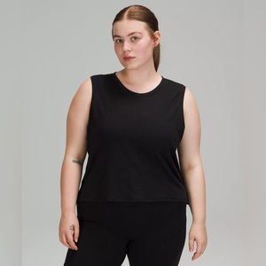 NWT Black Train to be Tank Top